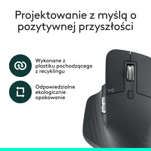 Myszka Logitech MX Master 3S Bluetooth Edition Grafitowy