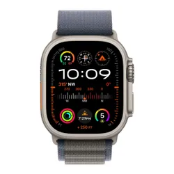 Smartwatch Apple Watch Ultra 2 GPS + сотовый титановый чехол 49 мм браслет Альпийский синий L