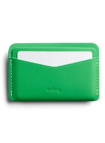 Kartownik skórzany portfel na karty Bellroy Card Slip - neon green