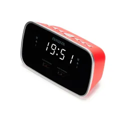 Radiobudzik Aiwa CRU-19RD Czerwony