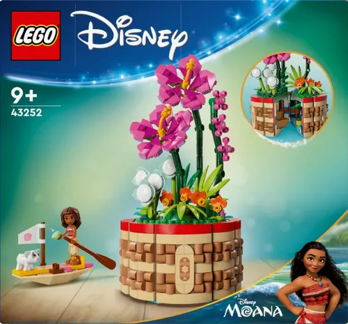 LEGO Disney bricks 43252 Цветочный горшок Вайани