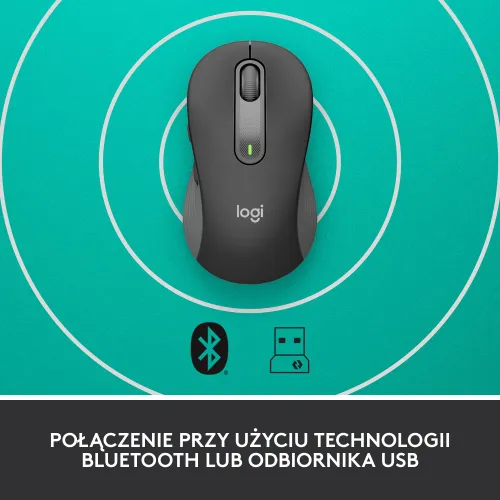 Myszka Logitech Signature M650 M - grafitowy