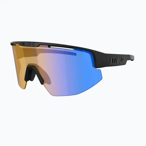 Okulary przeciwsłoneczne Bliz Matrix Small Nano Optics Nordic Light matt black/coral/orange blue