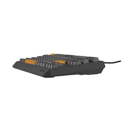 Klawiatura mechaniczna Genesis Thor 230 TKL Naval Blue Positive US RGB Outemu Panda Szary