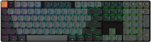 Klawiatura KEYCHRON K5 QMK Wireless Brown Switch Czarno-szary