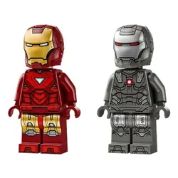 LEGO Marvel 76320 Iron Man i War Machine kontra drony Hammera