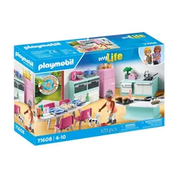 Playmobil Zestaw figurek My Life 71608 Kuchnia z jadalnią