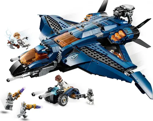 Конструктор Lego Marvel великолепный Quinjet Avengers (76126)