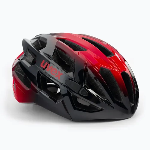 Kask rowerowy UVEX Race 7 black/red