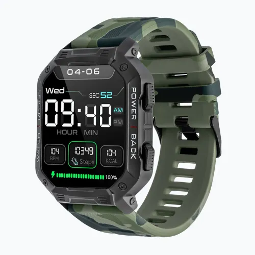 Zegarek Watchmark Ultra zielony moro