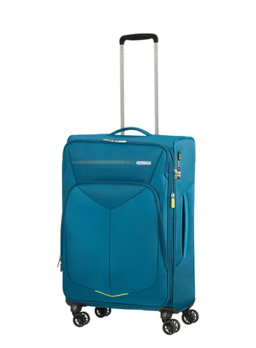 Средний расширенный чемодан American Tourister SummerFunk-teal