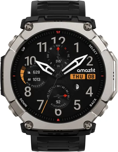 Smartwatch AMAZFIT T-Rex Ultra 2 51mm Czarno-srebrny