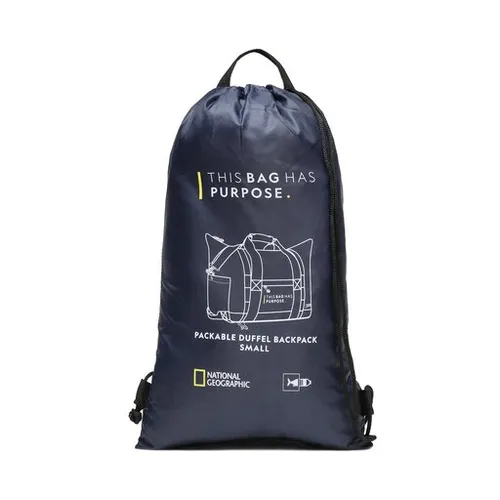 National Geographic Packable Duffel Backpack Small N10440. 49 Navy 49