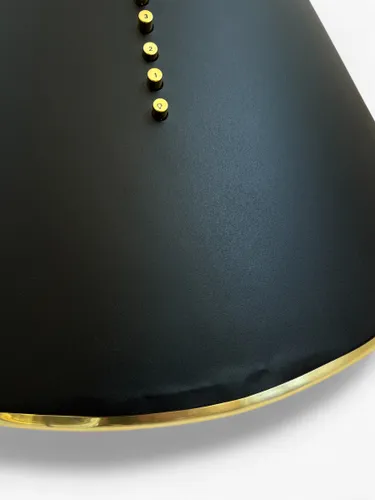 Okap Akpo WK-4 Dandys 60 Czarny GOLD - outlet