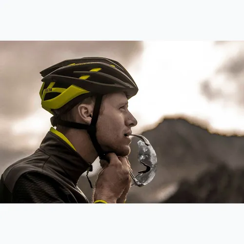 Kask rowerowy Rogelli Tecta black/fluor