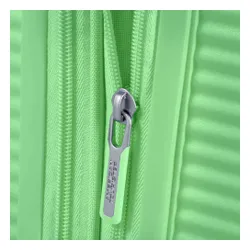 Большой расширяемый чемодан American Tourister Soundbox-spring green