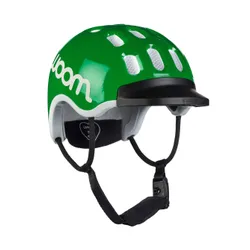 Kask rowerowy dziecięcy woom Kids green