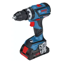 Bosch GSB 18v-60 C Professional Darbeli Matkap (+2 adet 5Ah pil)