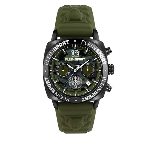 Plein Sport Wildcat PSGBA0223 Green Camo Saati