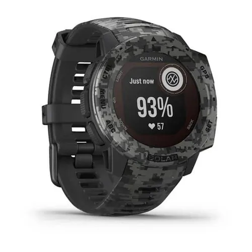 Smartwatch Garmin Instinct Solar Camo Edition 45 мм GPS серебро