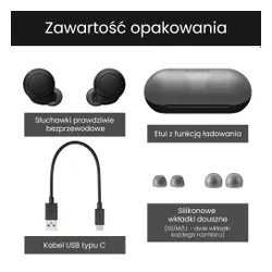 Słuchawki bezprzewodowe Sony WF-C500 Dokanałowe Bluetooth 5.0 Koralowy