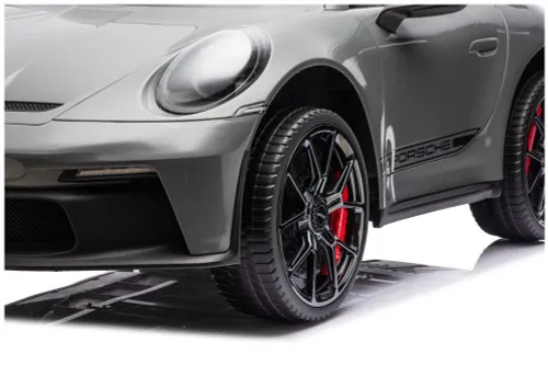 Samochód Na Akumulator Dla 2 Dzieci Porsche 911 Gt3 24V Eva 2 Ciche Silniki