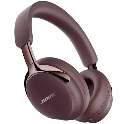 Słuchawki bezprzewodowe Bose QuietComfort Ultra Headphones (2nd Gen) Cherry Chocolate Nauszne Bluetooth 5.4 Czekoladowa wiśnia