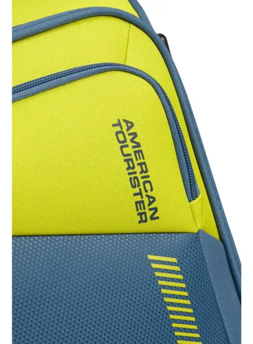 Большой расширенный чемодан American Tourister Daring DASH EXP-lime / coronet