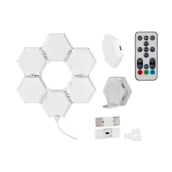 Panel LED Tracer Ambience Smart Hexagon