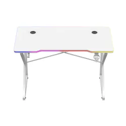 Biurko gamingowe HUZARO Hero 1.7 RGB Biały