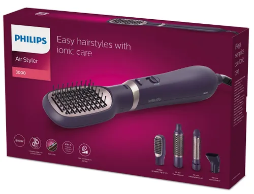 Фен-щётка для волос PHILIPS Series 3000 BHA313/00 30, 38 мм 80 Вт