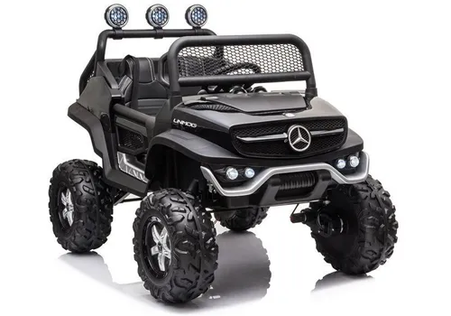 Auto Na Akumulator Samochód Mercedes Unimog S 4X4 LED Skóra Pilot Eva Radio MP3