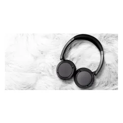 Słuchawki bezprzewodowe Hyundai HBTM 50BT Nauszne Bluetooth 6.0 Czarny