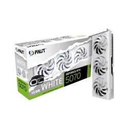 Karta graficzna Palit GeForce RTX 5070 White OC 12GB GDDR7 192bit DLSS 4