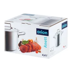 Garnek stalowy z pokrywką ANETT 20 cm, 4,6 l