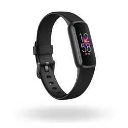 Фитнес-браслет Fitbit by Google Luxe черный