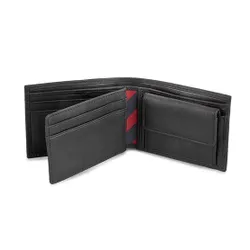 Tommy Hilfiger Johnson Büyük Erkek Cüzdanı Mini Cc Flap Ve Madeni Para Cep AM0AM00662 / 82568 002