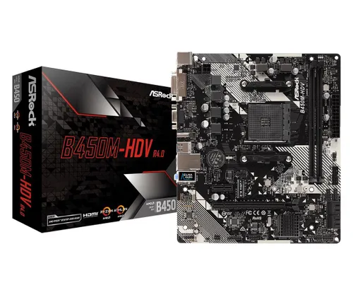 Płyta główna ASrock B450M-HDV R4.0