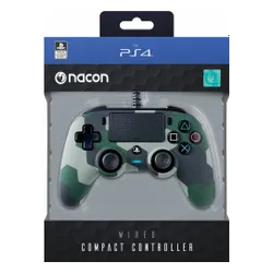 Геймпад Nacon Camo Wired Compact (PS4OFCPADCAMGREEN)