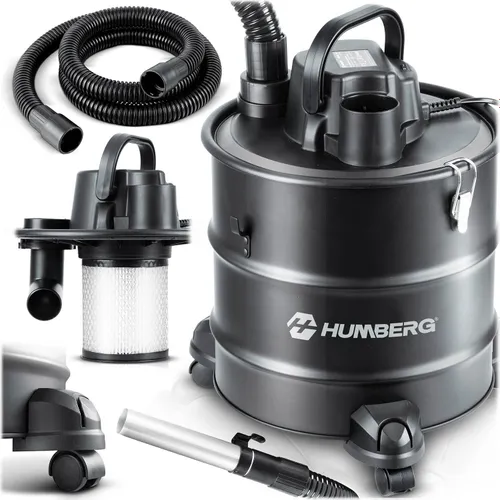 Odkurzacz przemysłowy Humberg HM-405 do popiołu kominka pieca grilla 18L 1000W