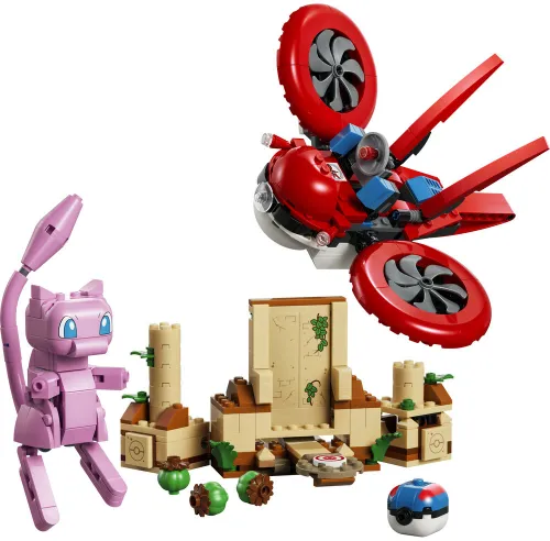 LEGO 72161 Pokémon SMART Play Poszukiwania Mitycznego Mew za pomocą drona
