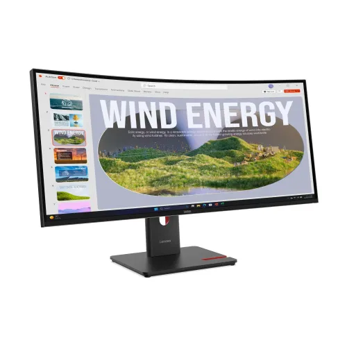 Monitor Lenovo ThinkVision T34WD-40 (64AEGAT1EU) 34" 3K VA 120Hz 4ms Zakrzywiony