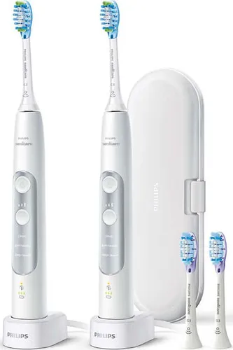 Philips Sonicare ExpertClean Ses Fırçası 7300 HX9611 / 19 2 adet Beyaz