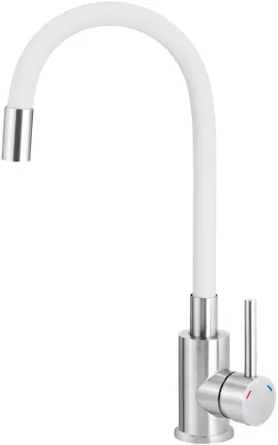 Bateria Deante Luno BOC_W720 Biały Stal szlachetna