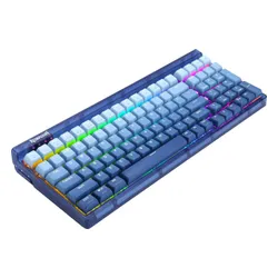 Klawiatura mechaniczna Redragon K656 Pro RGB Purple Switch Niebieski