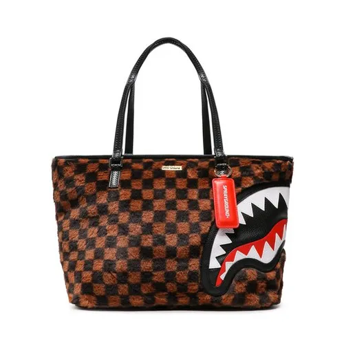 Сумка SPRAYGROUND Fur Sharks In Paris Tote 910T4935NSZ Коричневый