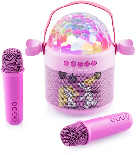 Głośnik mobilny GOGEN Bob Disco Dla Dzieci Różowy