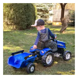 Falk Traktor na Pedały New Holland z Przyczepą i Otwieraną Maską 2-5 lat