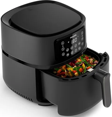 Air Fryer Frytkownica beztłuszczowa PHILIPS Ovi XXL Connected HD9285/96 7.2l Wi-Fi ponad 1000 darmowych przepisów