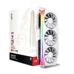 Karta graficzna XFX Mercury Radeon RX 9070 XT OC White Magnetic Air Edition RGB 16GB GDDR6 256bit FSR